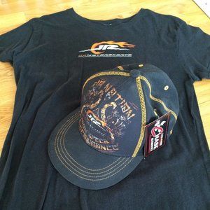 JR Motorsports Ball Cap/Womens Fitted Shirt